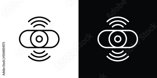 Sensor icon Logo. Vector Illustration. EPS Illustration.