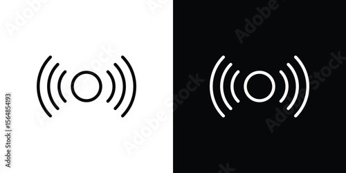 Sensor icon Logo. Vector Illustration. EPS Illustration.