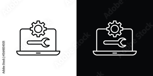 Software Engineering icon Logo. Vector Illustration. EPS Illustration.