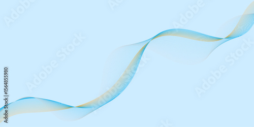 A colorfull webline and valleys is featured 
in an abstract background illustration 

