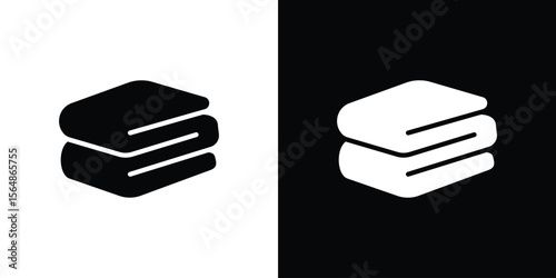 blanket icon illustration doodle. Flat illustration vector set