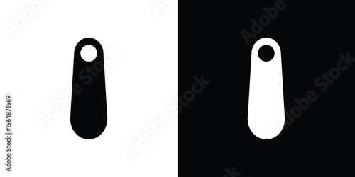 Shoehorn icon illustration doodle. Flat illustration vector set