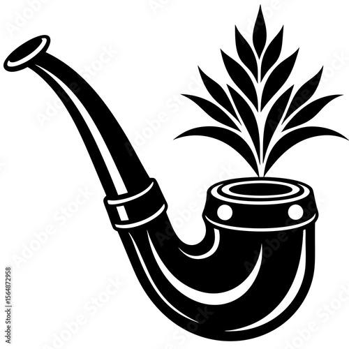 vector illustration of a pipe