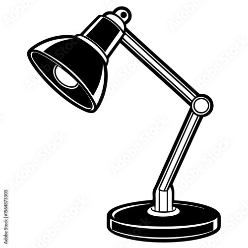 table lamp isolated