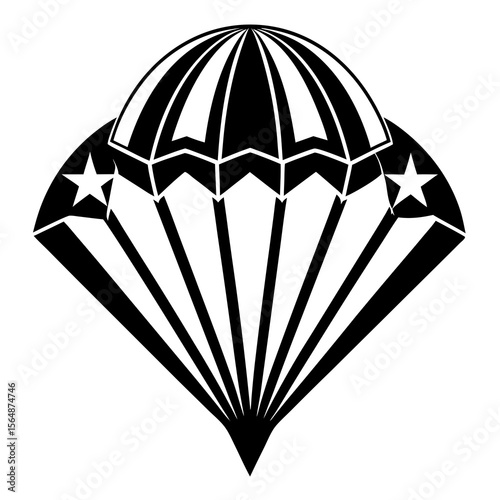 black and white fan