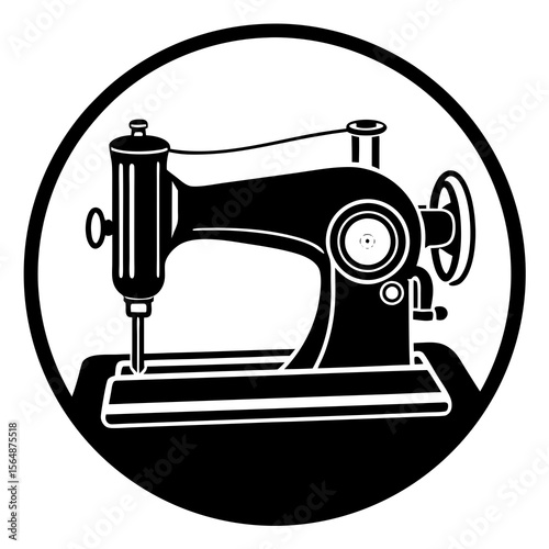 old sewing machine
