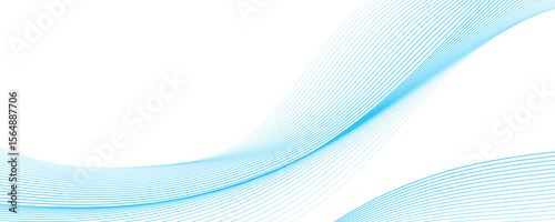 abstract blue wave background