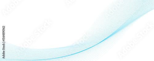 abstract blue wave background