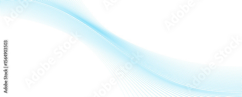 abstract blue wave background