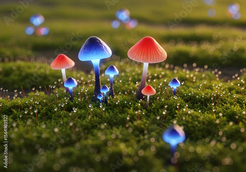 Wallpaper Mural flowers in the grass Torontodigital.ca