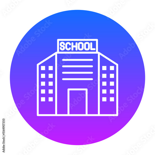 school building icon