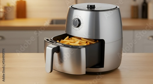 Air Fryer with French Fries