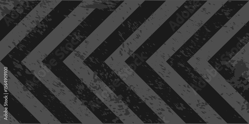 3D black rough grunge abstract background overlap layer on dark space with arrows effect decoration. Modern graphic design element cutout style concept for web banner, flyer, card, or brochure cover