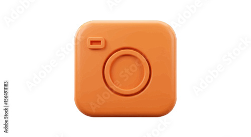 Camera 3d icon 