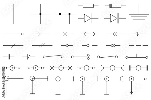 Exploring the intricate world of schematic symbols for electrical circuits and components