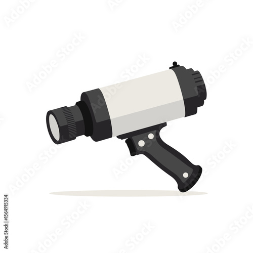 Powerful handheld spotlight with sturdy grip and bright illumination. This high-intensity light features a durable body and precise focusing mechanism.
