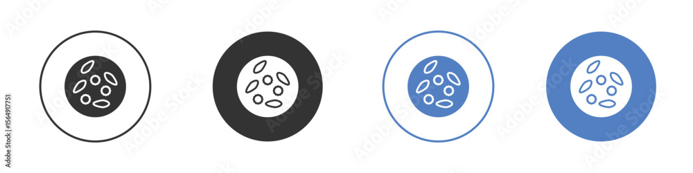 Obraz premium Thalassaemia icon Thin line design. Vector Graphic. EPS 10