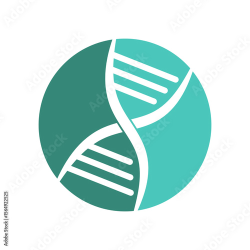 DNA logo icon design
