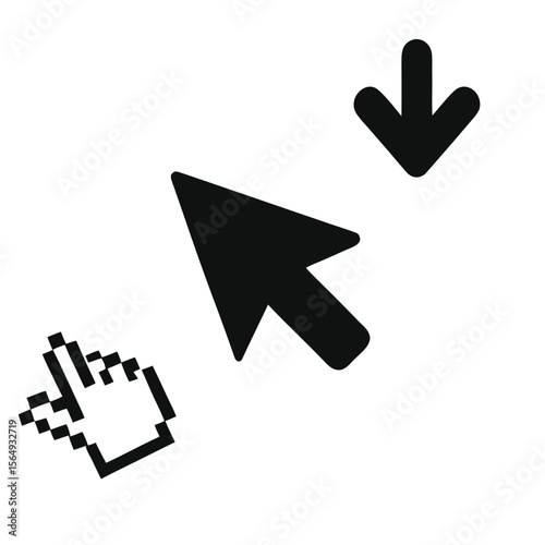 Download Arrows Cursor Icons for Websites and Apps