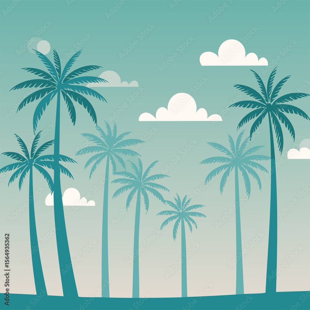 Obraz premium palm tree