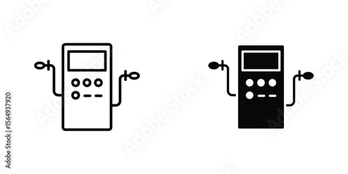 Dialysis icon design collection. Vector sign and symbol for UI designs