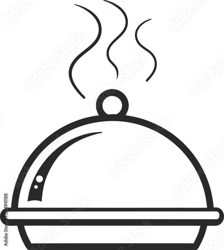 restaurant cloche with lid