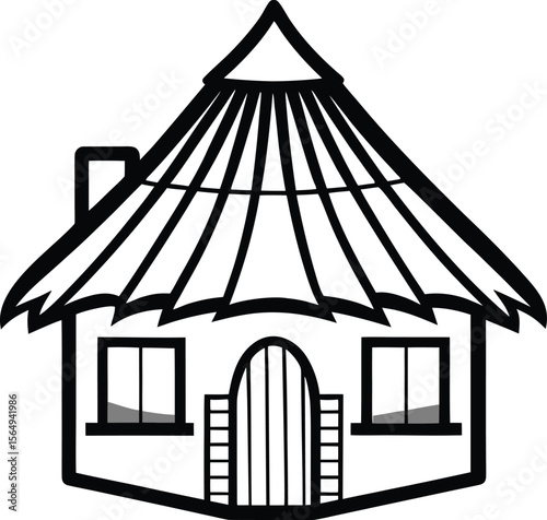 circus tent vector illustration
