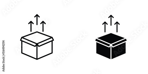 Product release icon design collection. Vector sign and symbol for UI designs