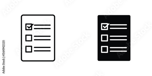 Quota icon design collection. Vector sign and symbol for UI designs
