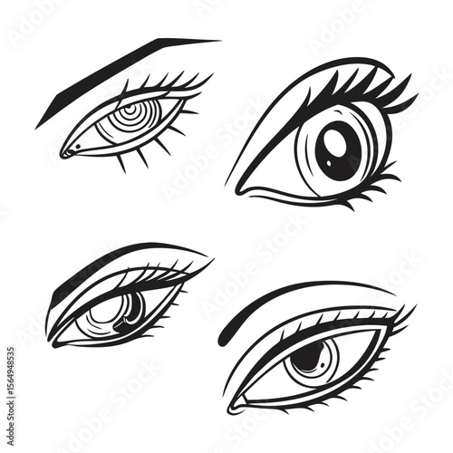 Modern Artistic Illustration Abstract Pattern. Creative Design Elements.