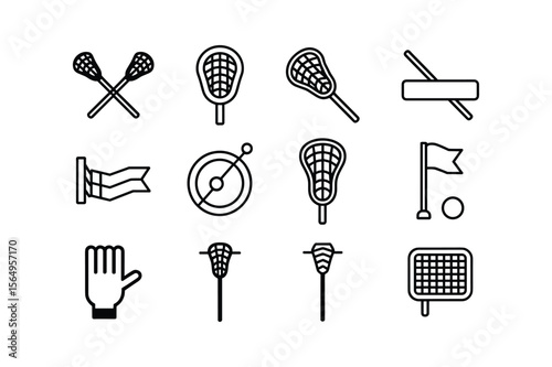 Lacrosse equipment and game elements lacrosse sticks lacrosse net