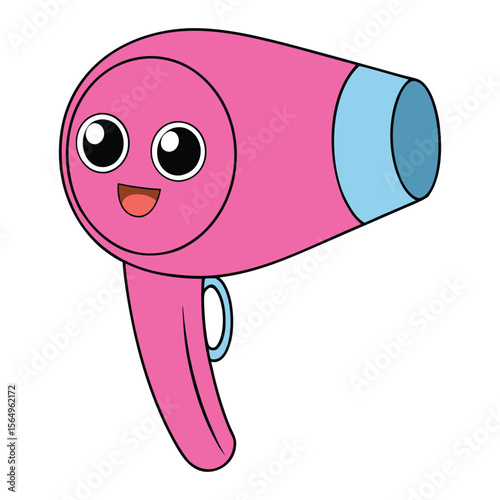 A hair dryer is a handheld device that blows warm air to quickly dry and style hair, making grooming faster and easier with adjustable heat and speed settings.
