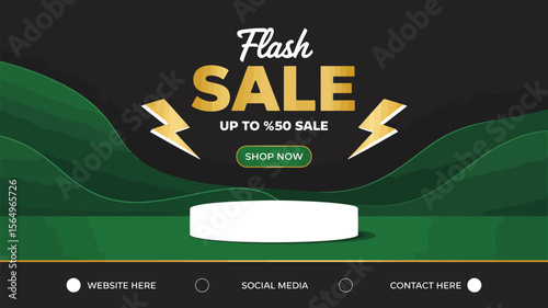 Flash sale up to fifty percent off shop now limited time offer discount promotion marketing advertising