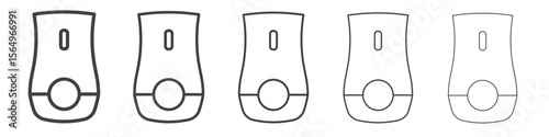Humidifier icon Line graphics illustration symbol