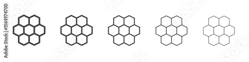 propolis icon Line graphics illustration symbol