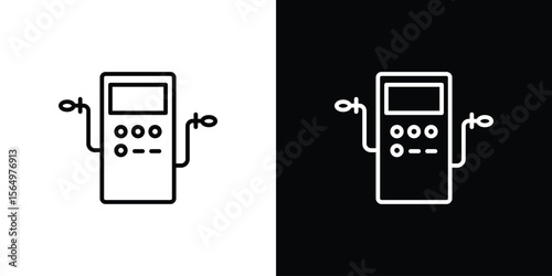 Dialysis icon logo element. Vector illustration. EPS10