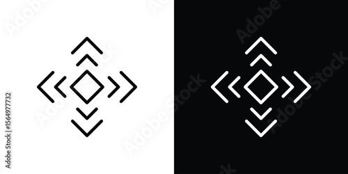 Flexibility icon logo element. Vector illustration. EPS10