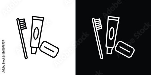 hygiene kit icon logo element. Vector illustration. EPS10
