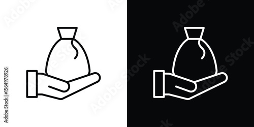 Inheritance law icon logo element. Vector illustration. EPS10