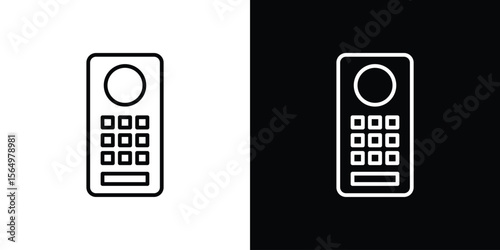 Intercom icon logo element. Vector illustration. EPS10