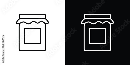 Jar icon logo element. Vector illustration. EPS10
