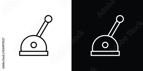 Lever icon logo element. Vector illustration. EPS10