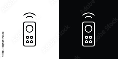 Remote control icon logo element. Vector illustration. EPS10