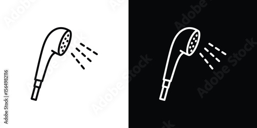 Shower Head icon logo element. Vector illustration. EPS10
