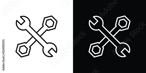Tools icon logo element. Vector illustration. EPS10