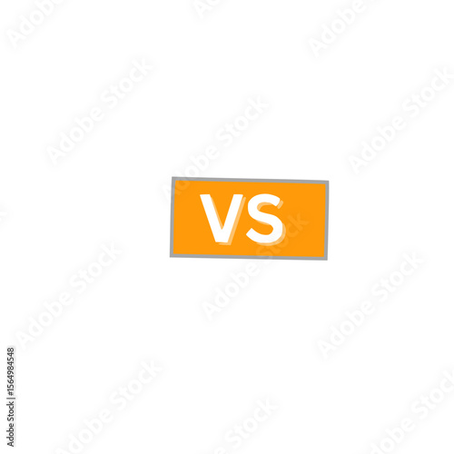 VS Letter icon Representing Versus or comparison.