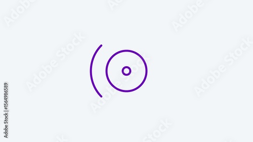 Animated Sensor icon concept