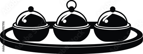 Traditional Food Dome Cloche Icon