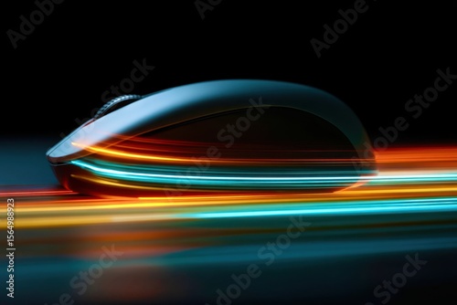 abstract background with computer mouse