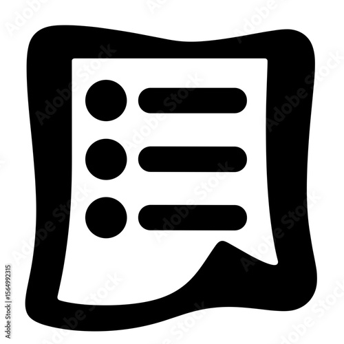 Black and white test paper silhouette, Concept Question Mastery